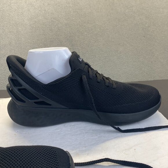 Kizik - Athens Black Outsole Mens 10.5 Womens 12 Wide Athletic Sneaker - Black main image 4
